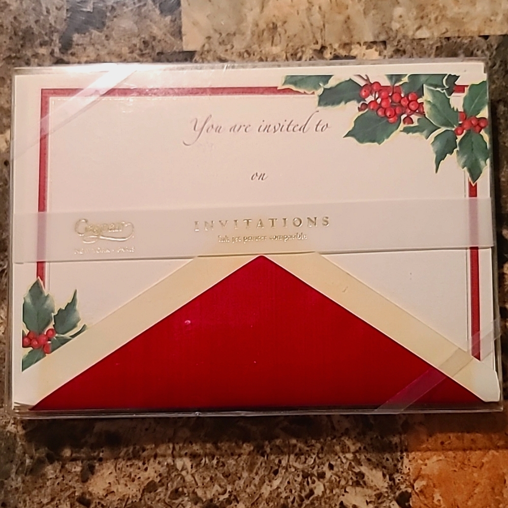 Caspari Holiday Invitations